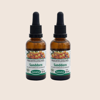 Sea buckthorn pulp oil  ORGANIC SANATUR, 50 ml , Set x2
